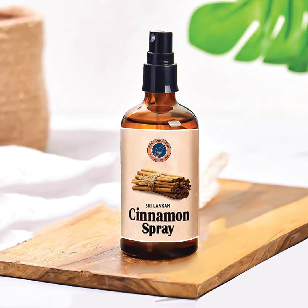 Cinnamon spray bottle sold at Cey Cinnamon